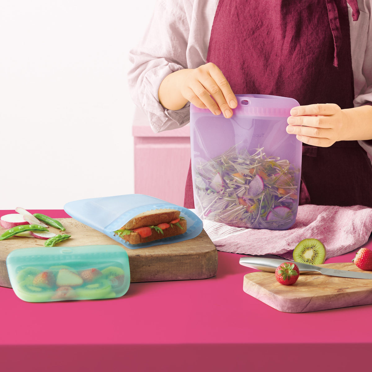 タッパーウェア シリコンバッグ スリム | Official Store Tupperware Brands Japan – タッパーウェア ブランズ公式オンラインショップ