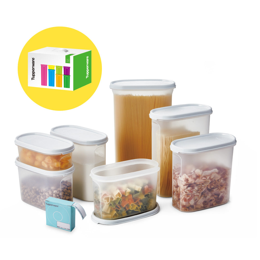 まとめて9個】タッパーウェア Tupperware MM楕円インテリア/住まい 